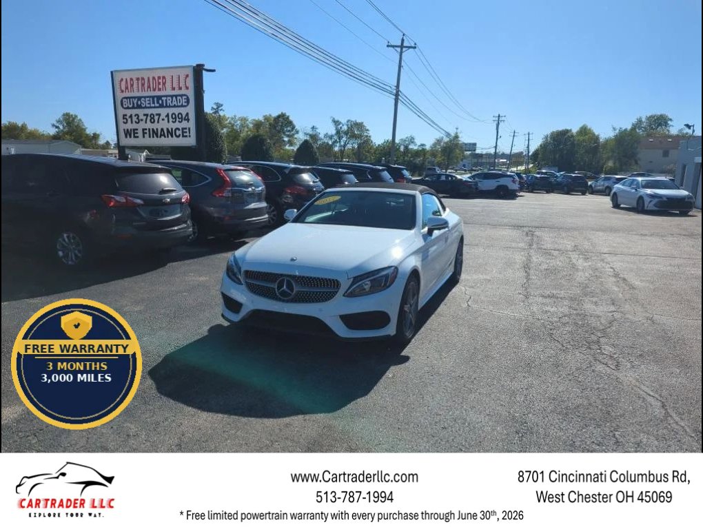 Used 2017 Mercedes-Benz C 300 4MATIC Cabriolet image 1
