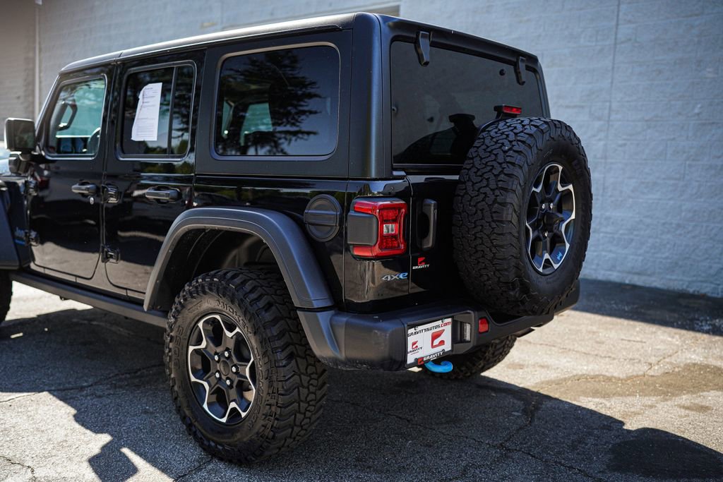 Used 2023 Jeep Wrangler Unlimited Rubicon 4xe w/ Steel Bumper Group AWD/4WD image 13
