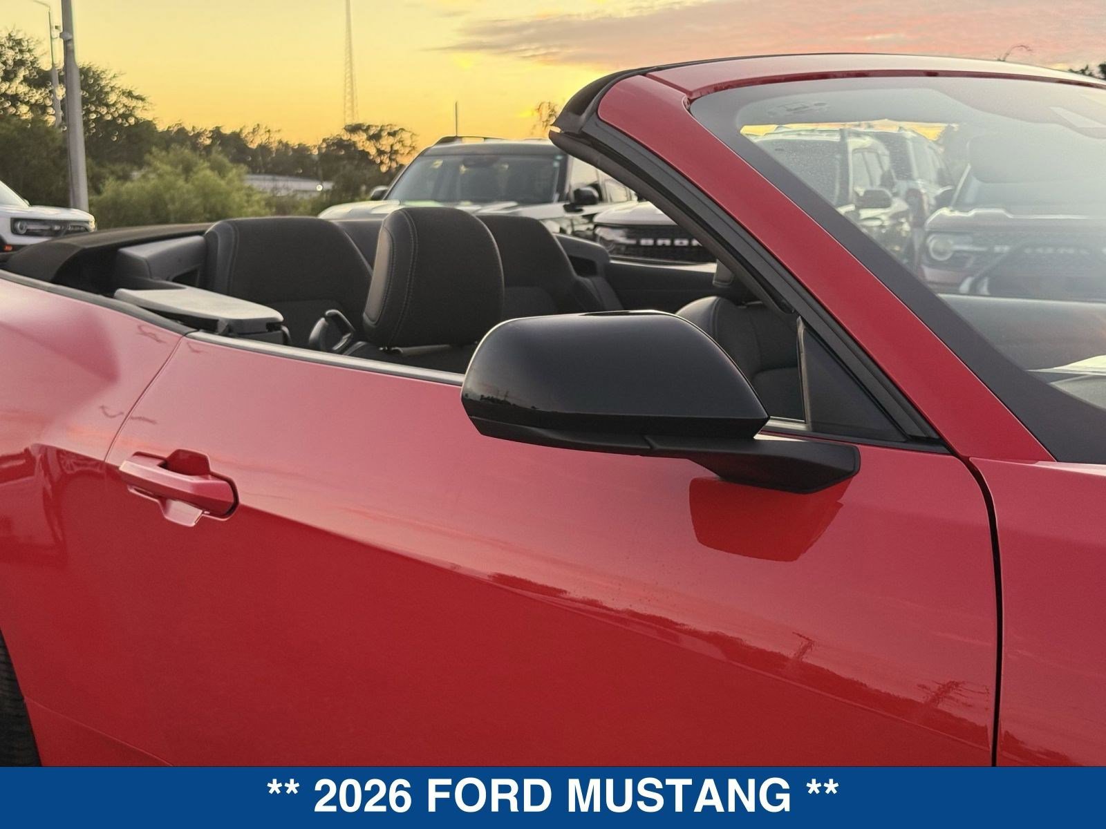 New 2026 Ford Mustang Convertible w/ Mustang Nite Pony Package image 11