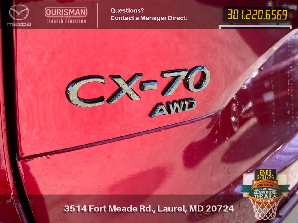 New 2026 MAZDA CX-70 3.3 Turbo w/ Premium Plus Pkg image 23