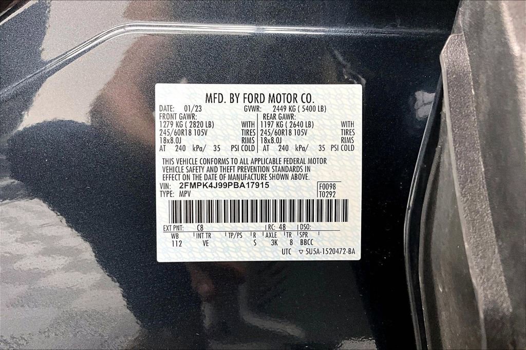 Certified 2023 Ford Edge SEL w/ Convenience Package AWD/4WD image 35