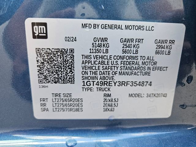 Used 2024 GMC Sierra 2500 Denali w/ Denali Reserve Package AWD/4WD image 30