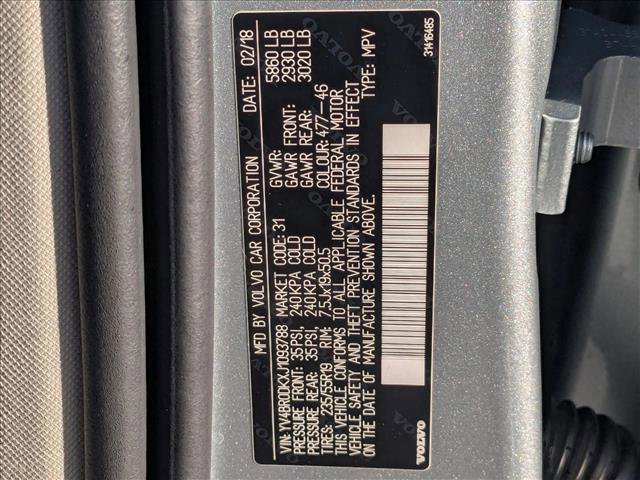 Used 2018 Volvo XC60 T8 Momentum w/ Vision Package image 26