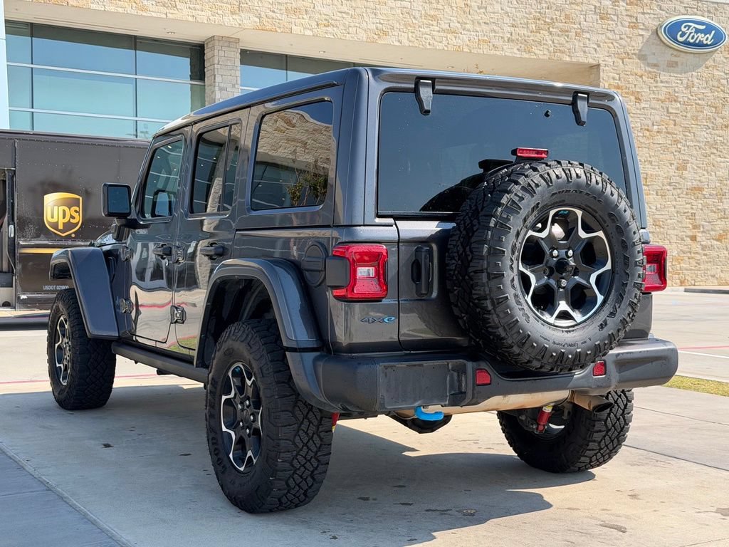 Used 2022 Jeep Wrangler Unlimited Rubicon 4xe w/ Steel Bumper Group AWD/4WD image 8