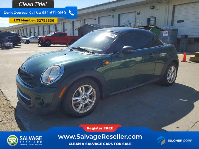 Used 2013 MINI Cooper Coupe