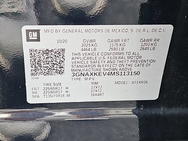 Used 2021 Chevrolet Equinox LT FWD image 36