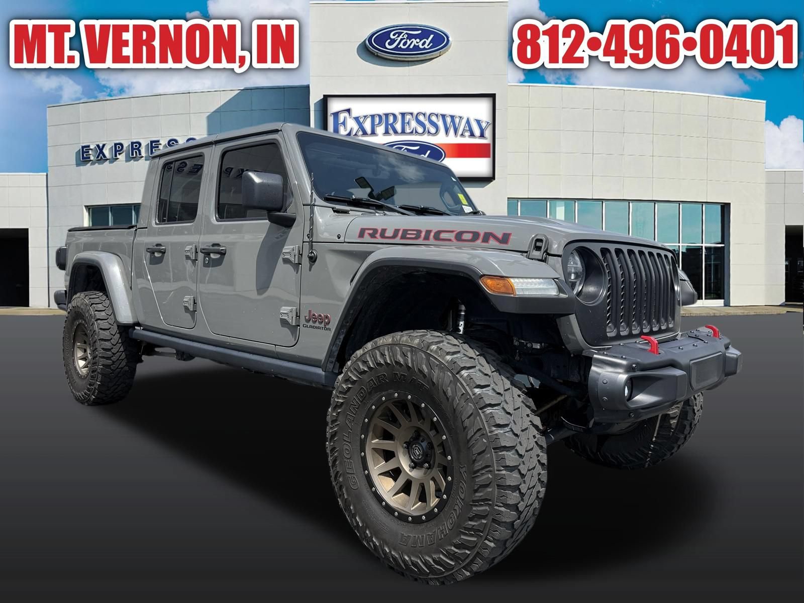 Used 2021 Jeep Gladiator Rubicon AWD/4WD image 3