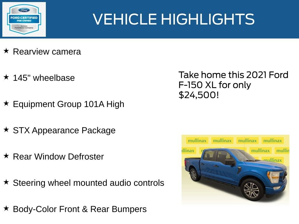 Used 2021 Ford F150 XL w/ STX Appearance Package image 23