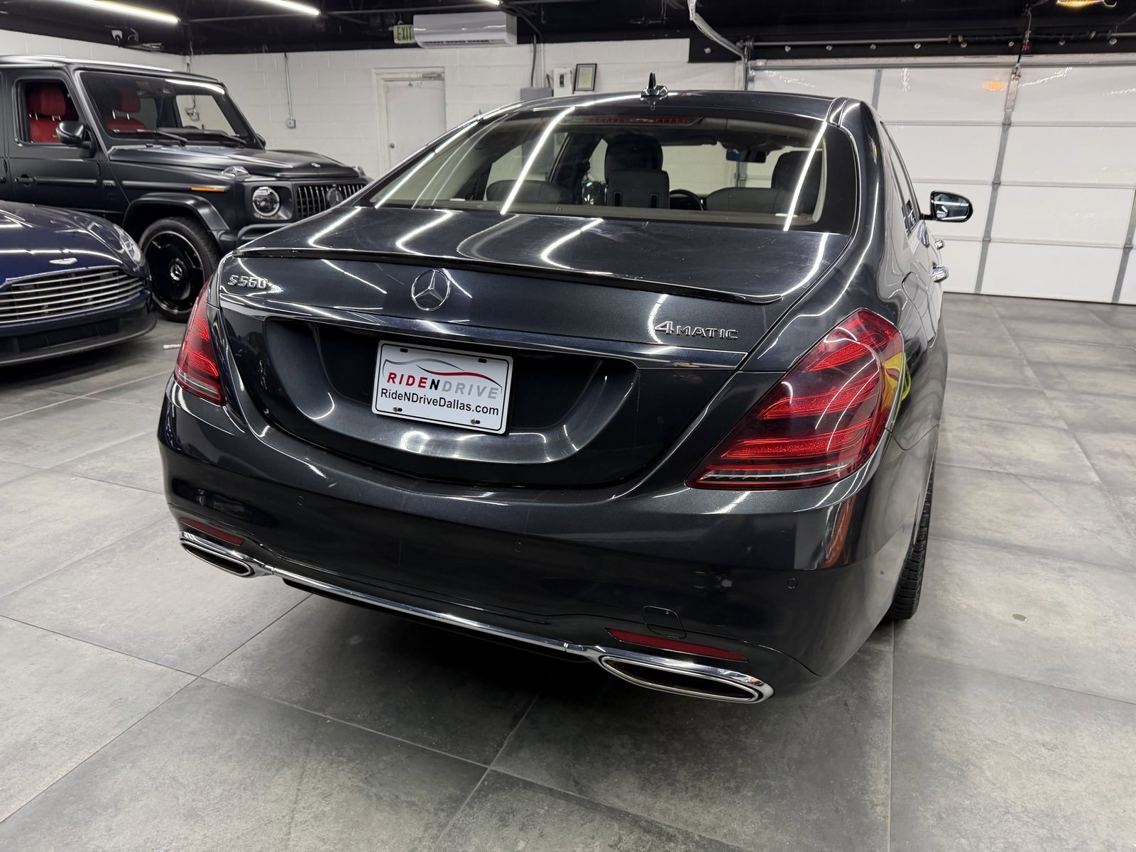 Used 2019 Mercedes-Benz S 560 4MATIC Sedan w/ AMG Line Exterior image 6