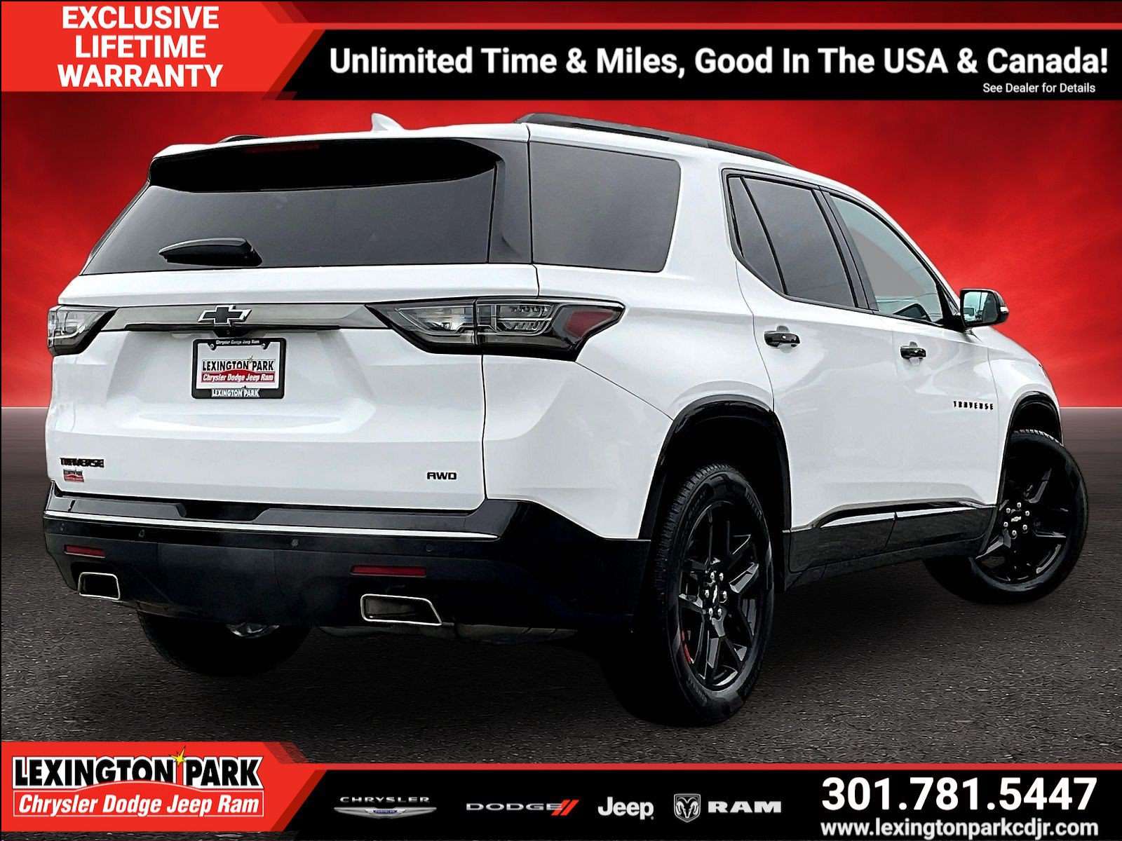 Used 2019 Chevrolet Traverse Premier w/ Redline Edition AWD/4WD image 5