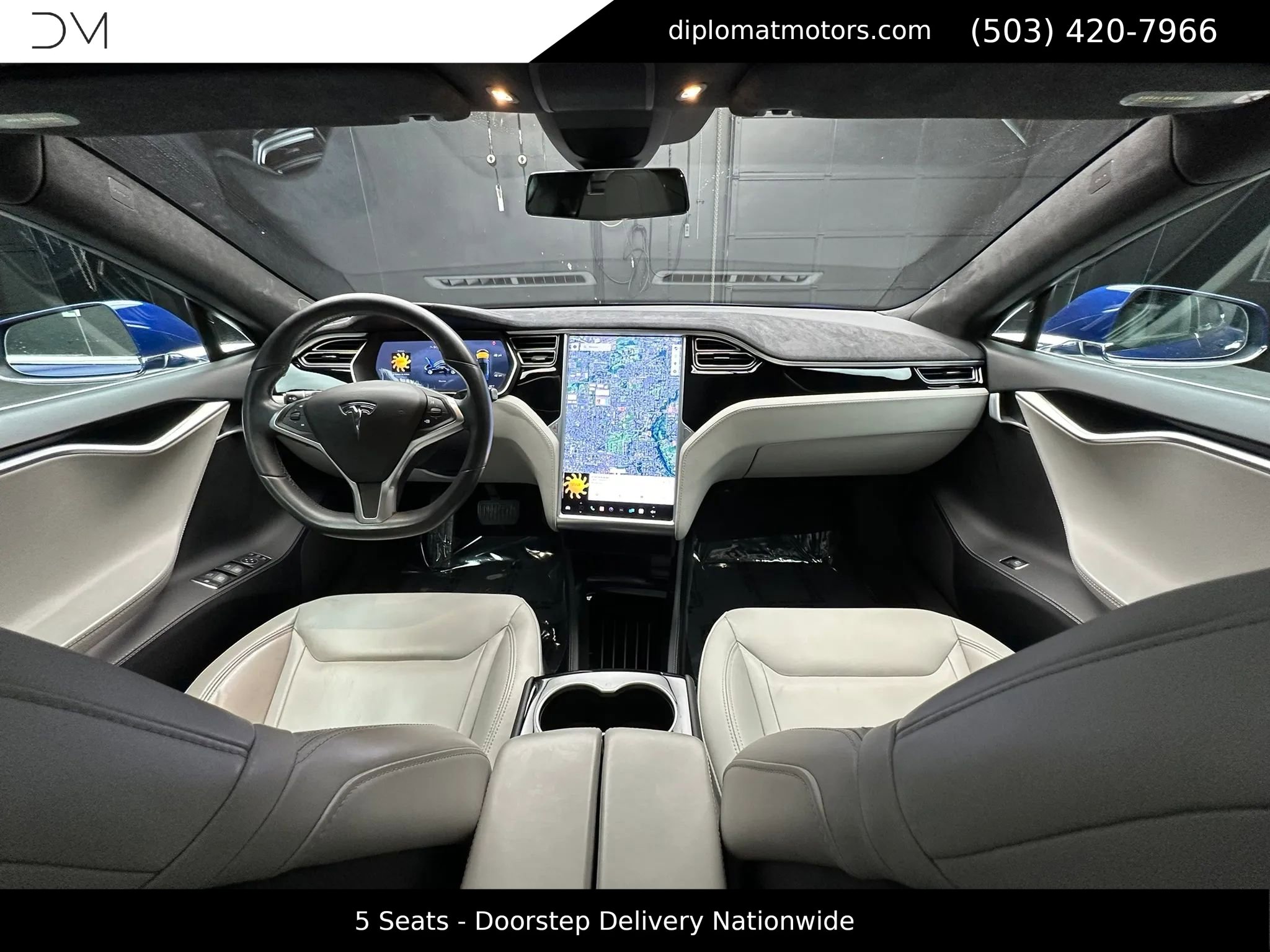 Used 2015 Tesla Model S 85 image 36