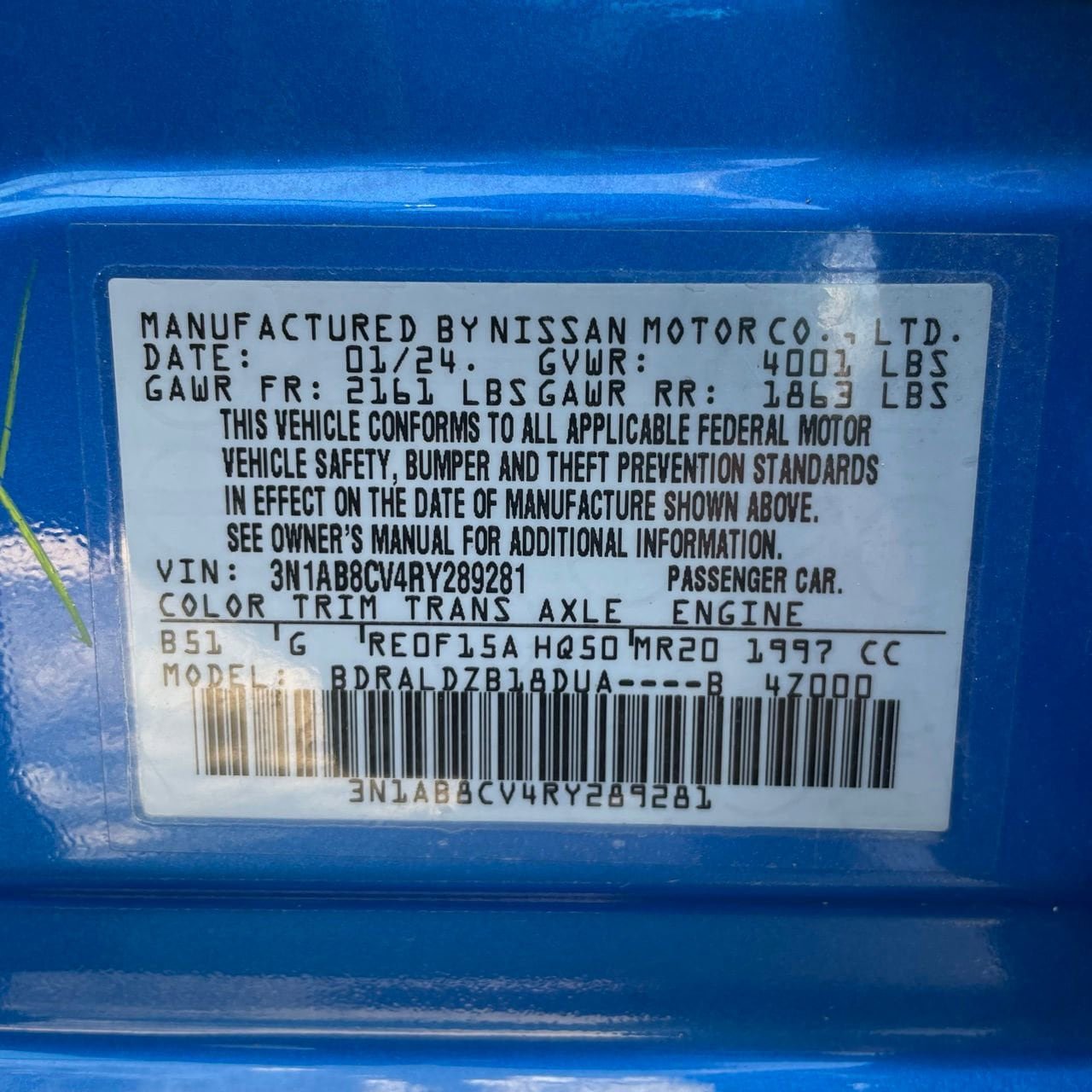 Used 2024 Nissan Sentra SV FWD image 29