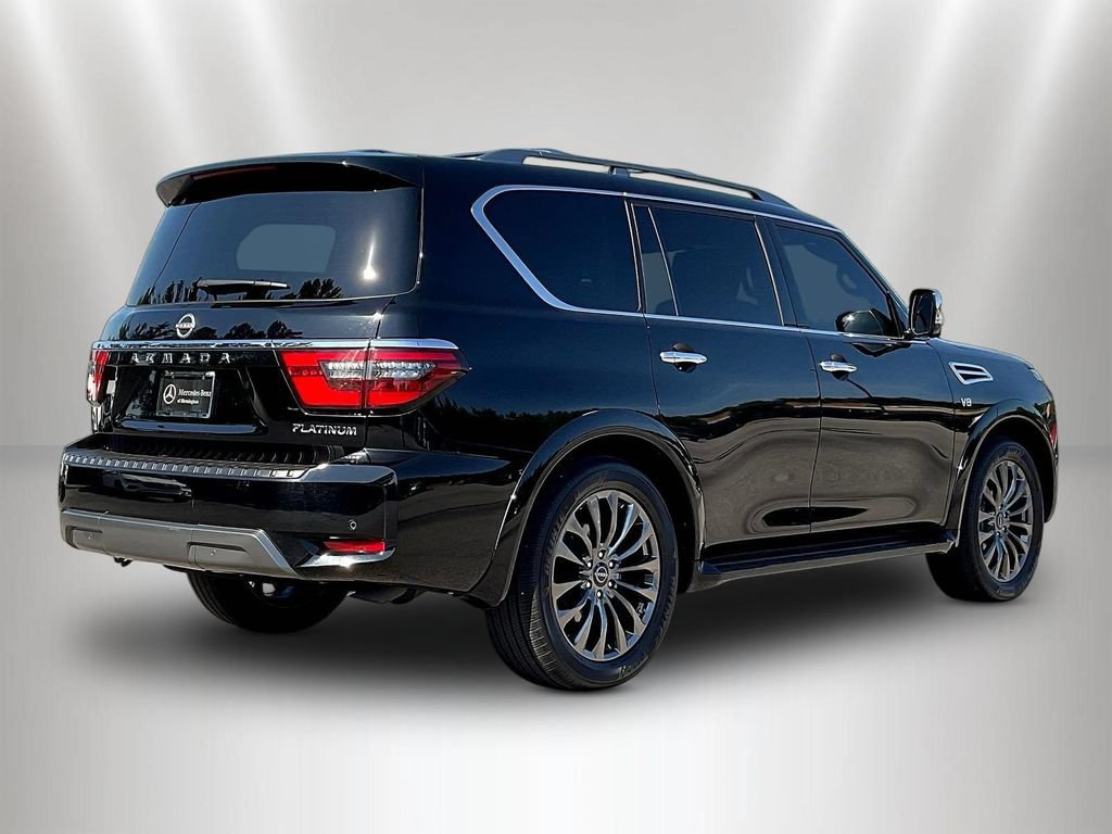 Used 2022 Nissan Armada Platinum w/ Captain's Chairs Package RWD image 7