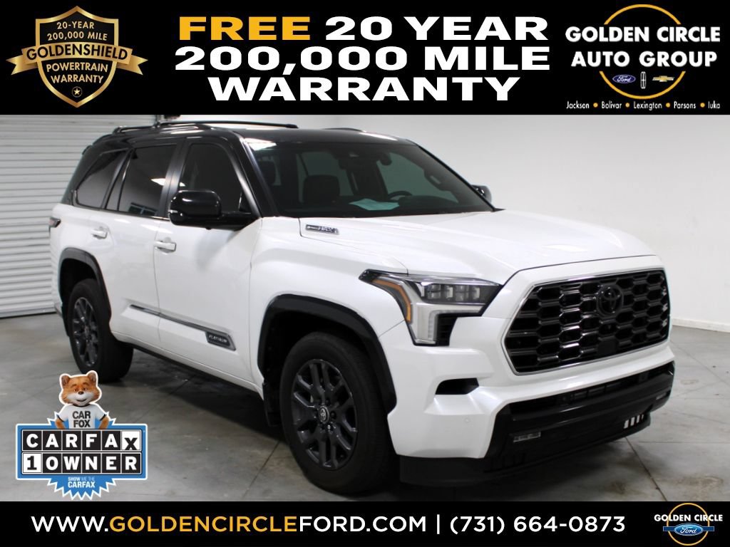 Used 2025 Toyota Sequoia Platinum w/ Tow Technology Package AWD/4WD image 1