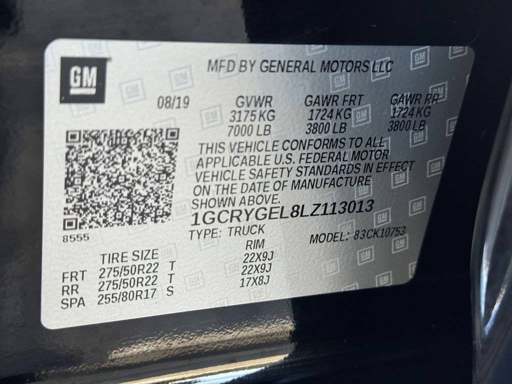 Used 2020 Chevrolet Silverado 1500 LTZ w/ LTZ Plus Package AWD/4WD image 26