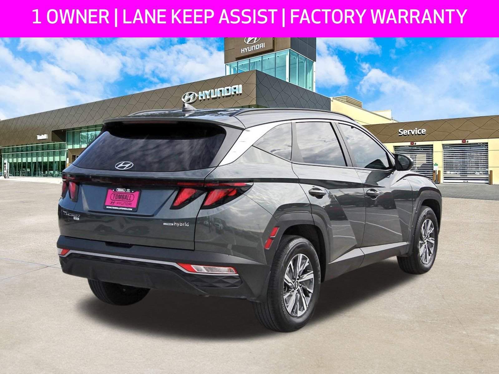 Used 2024 Hyundai Tucson Blue image 5