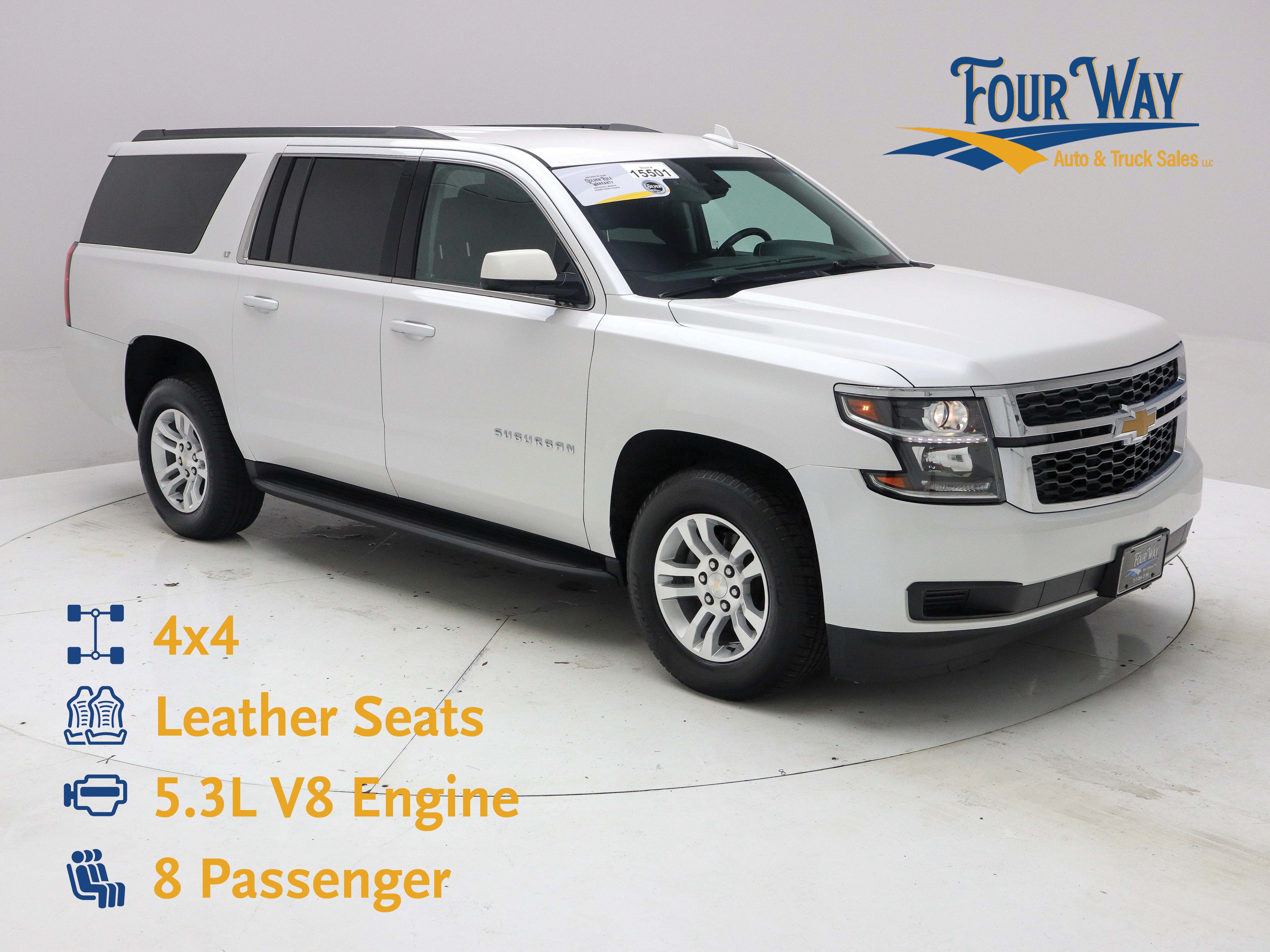 Used 2017 Chevrolet Suburban LT AWD/4WD image 1