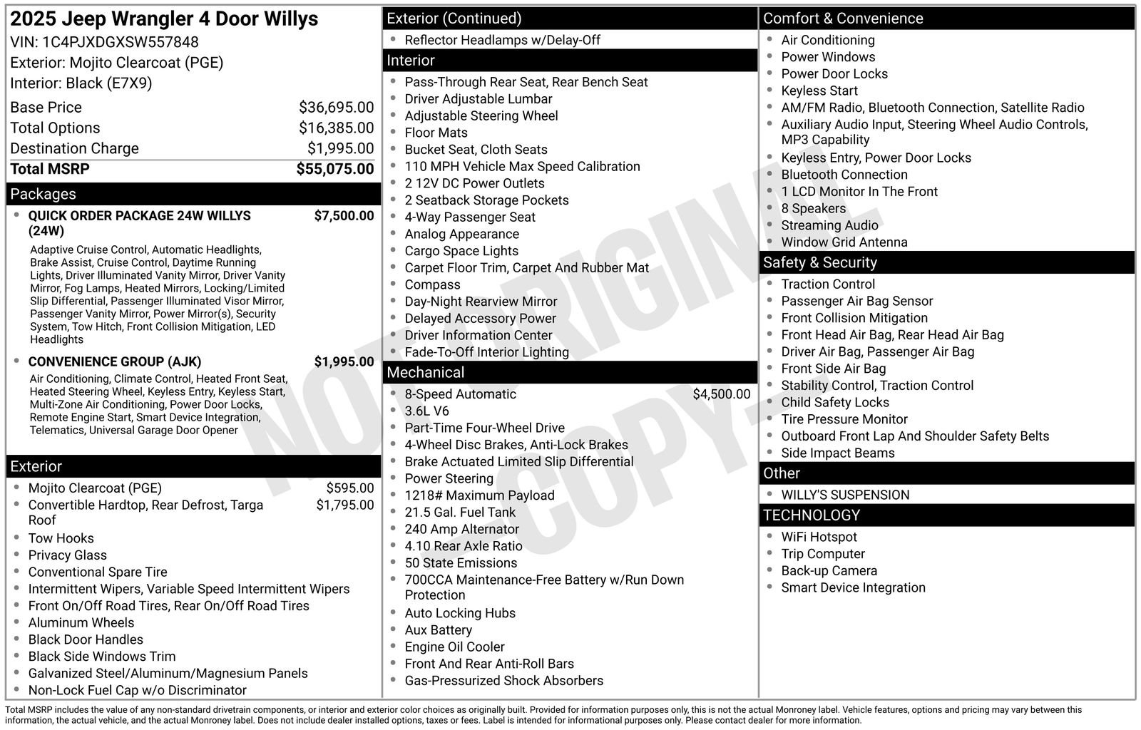 New 2025 Jeep Wrangler Willys image 22