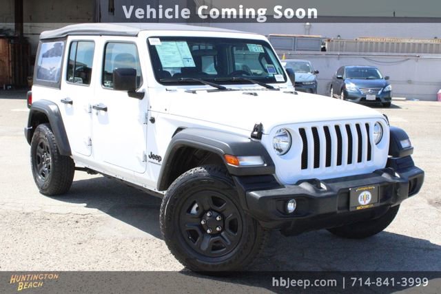 Used 2023 Jeep Wrangler Sport image 1