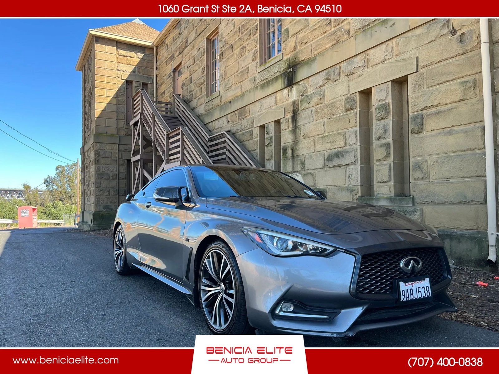 Used 2018 INFINITI Q60 3.0t Luxe