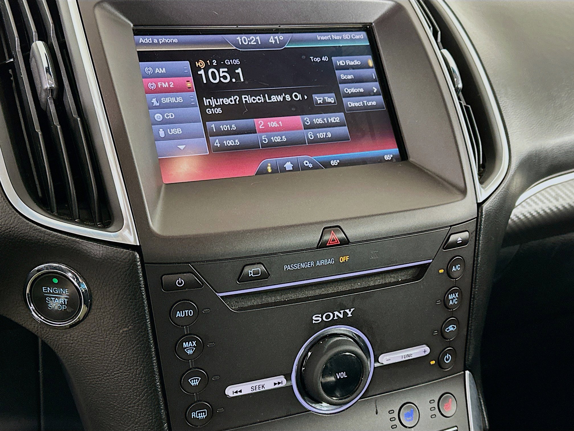 Used 2015 Ford Edge Sport w/ Equipment Group 401A image 21