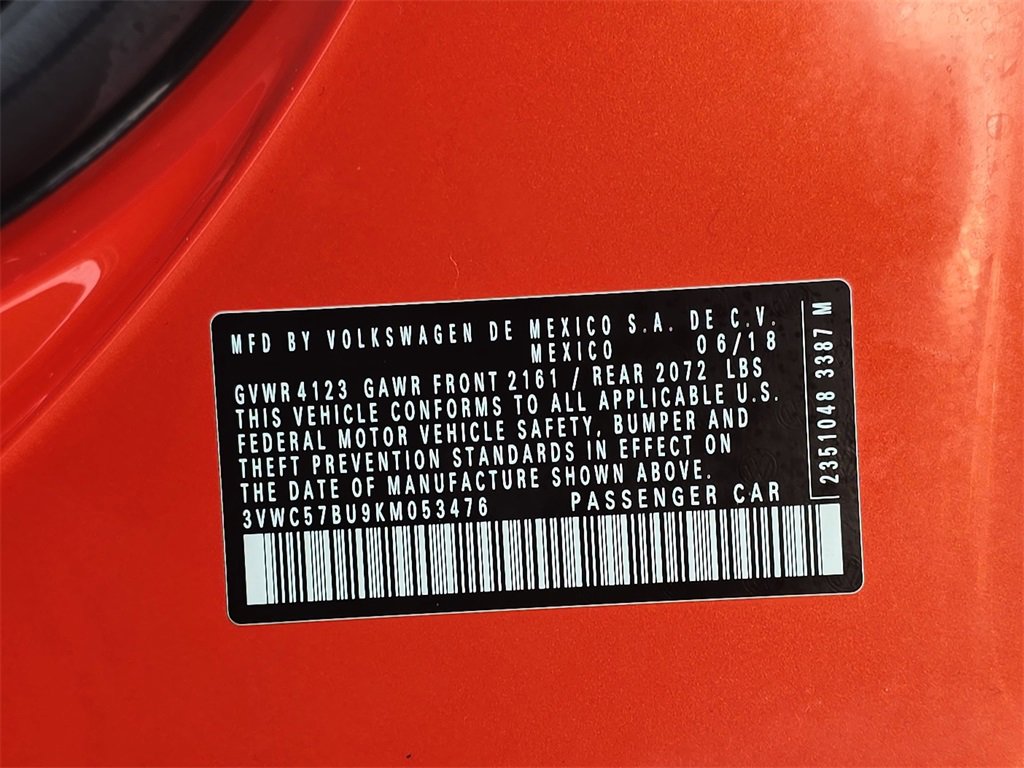 Used 2019 Volkswagen Jetta S w/ Driver Assistance Package image 34