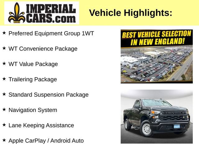 Used 2025 Chevrolet Silverado 1500 W/T w/ WT Value Package AWD/4WD image 3