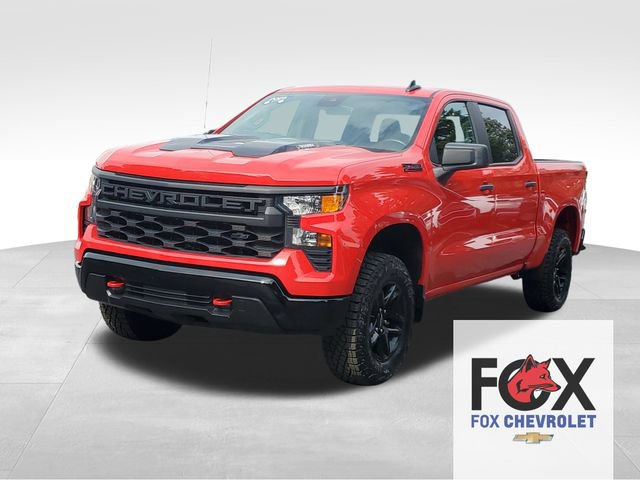 Certified 2025 Chevrolet Silverado 1500 Custom Trail Boss w/ LPO, Dark Essentials Package