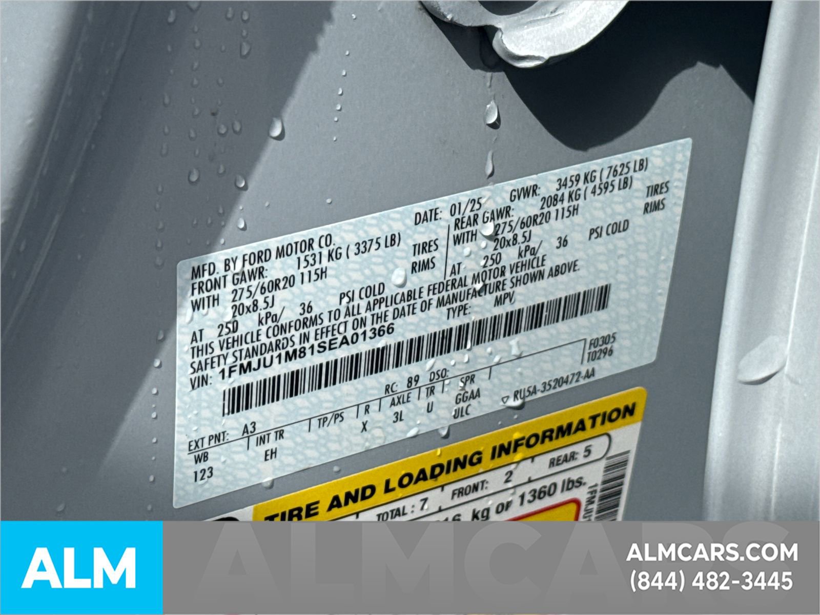 Certified 2025 Ford Expedition Platinum image 37