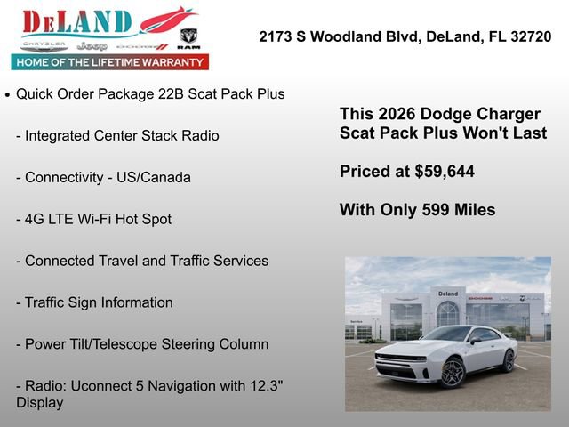 New 2026 Dodge Charger Scat Pack AWD/4WD image 33