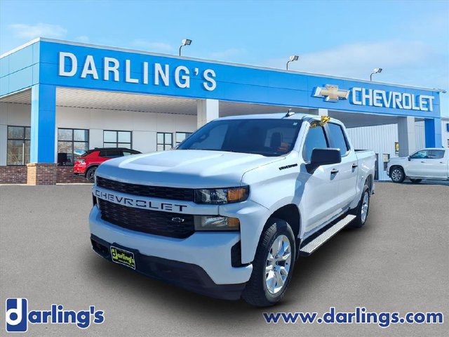 Used 2021 Chevrolet Silverado 1500 Custom w/ LPO, Dark Essentials Package AWD/4WD image 1