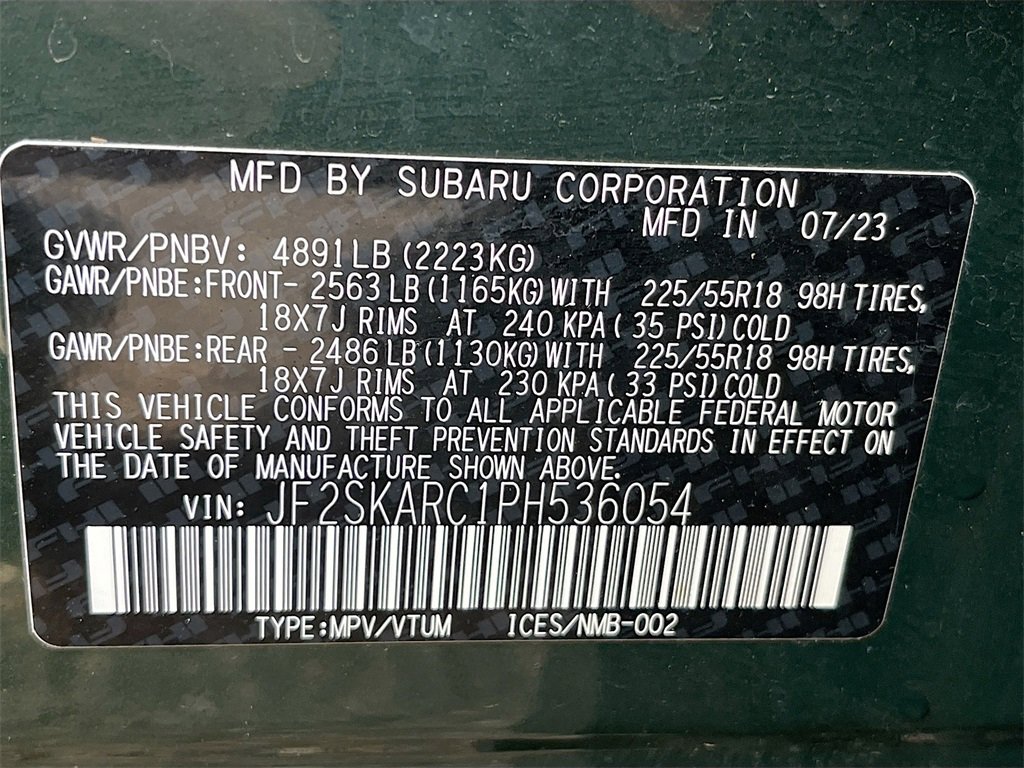 Used 2023 Subaru Forester Touring w/ Popular Package #2 image 33