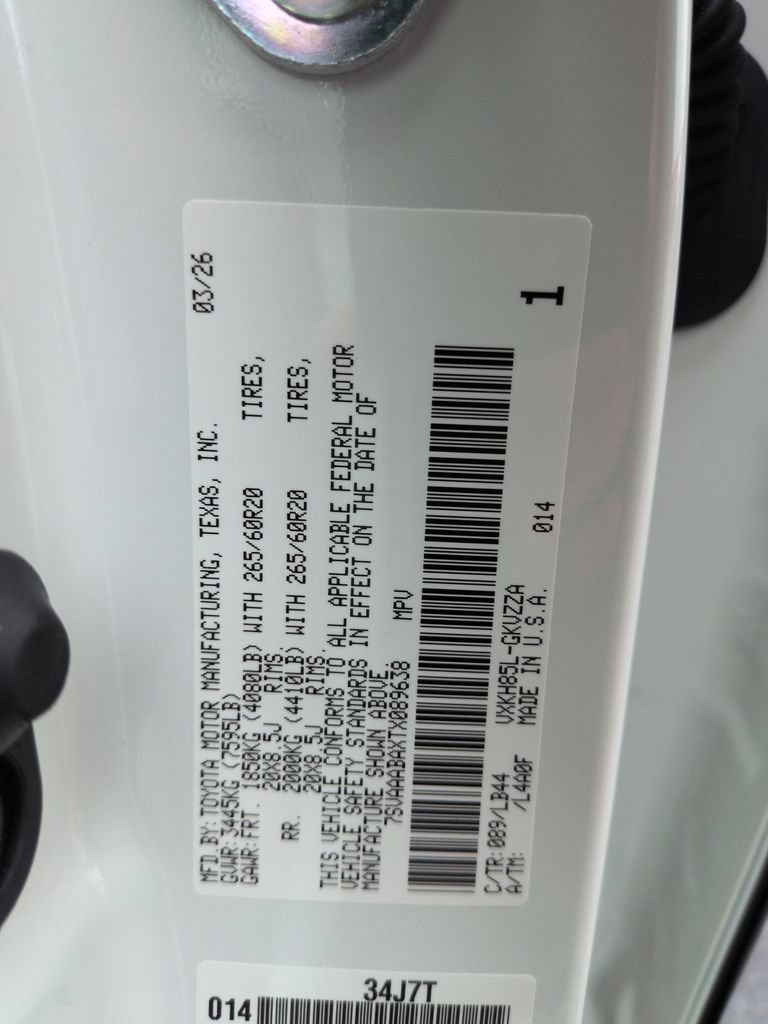 Certified 2026 Toyota Sequoia 1794 Edition w/ TRD Performance Package (TMS) AWD/4WD image 29