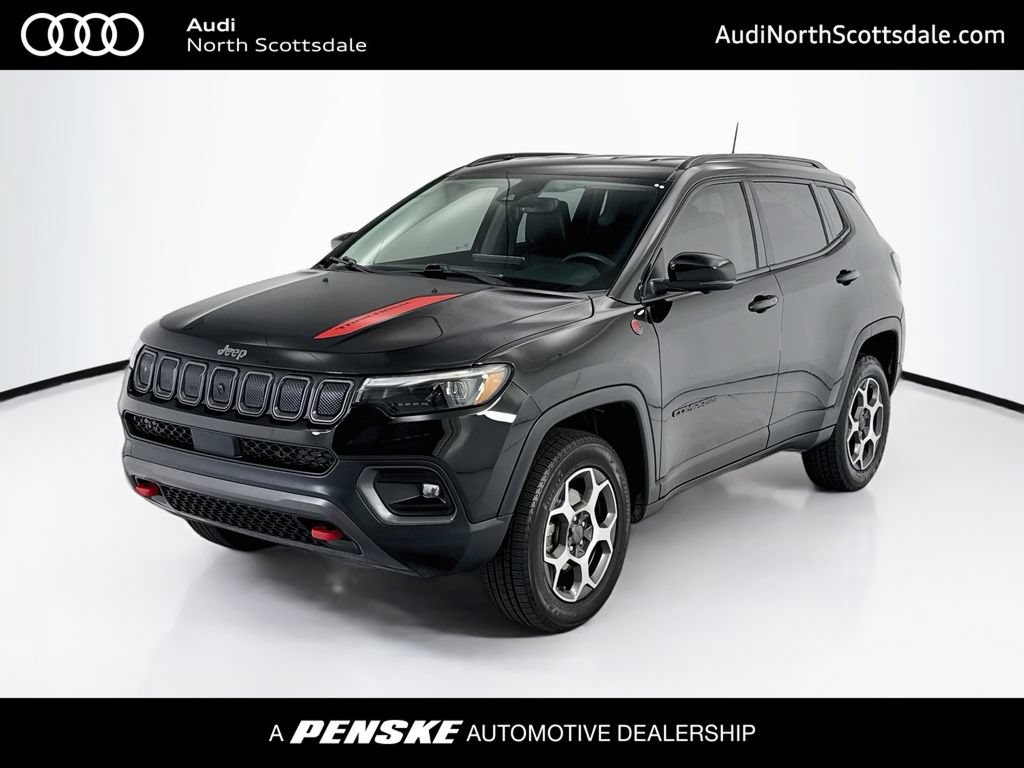 Used 2022 Jeep Compass Trailhawk w/ Trailhawk Elite Group AWD/4WD image 1