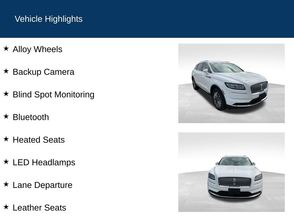 Used 2022 Lincoln Nautilus AWD w/ Premium Package image 2