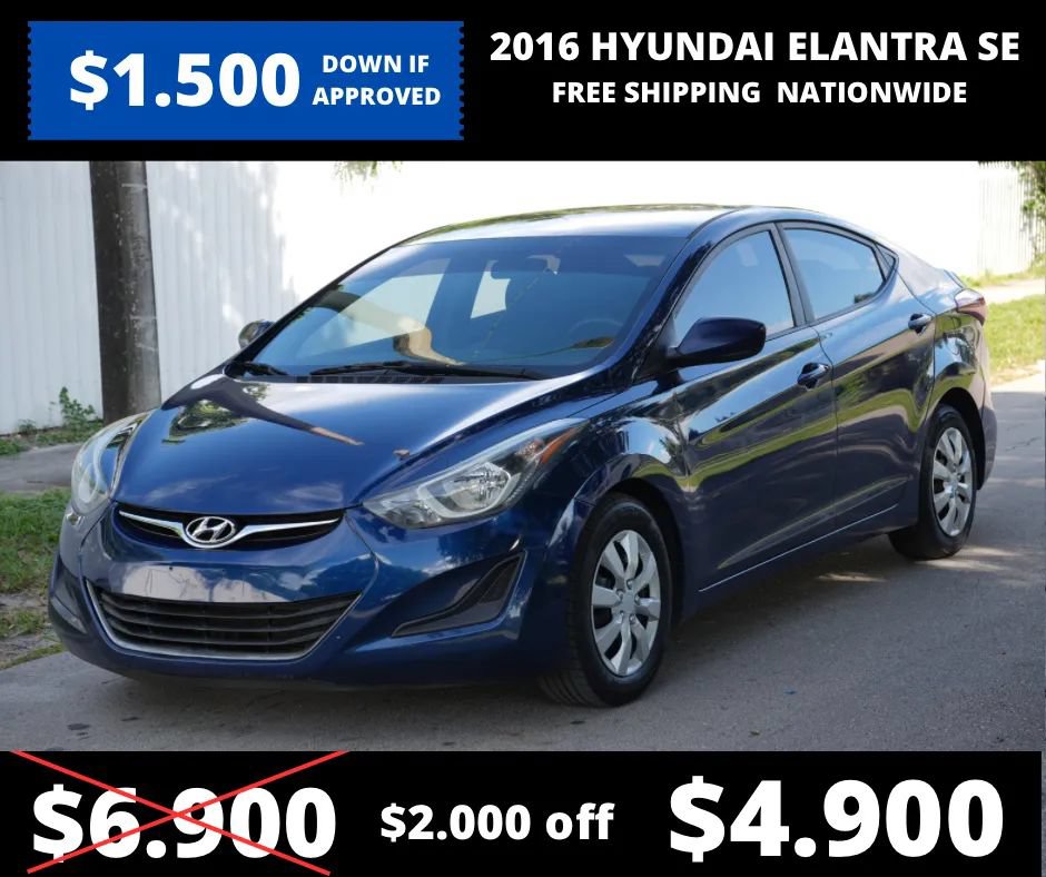 Used 2016 Hyundai Elantra SE