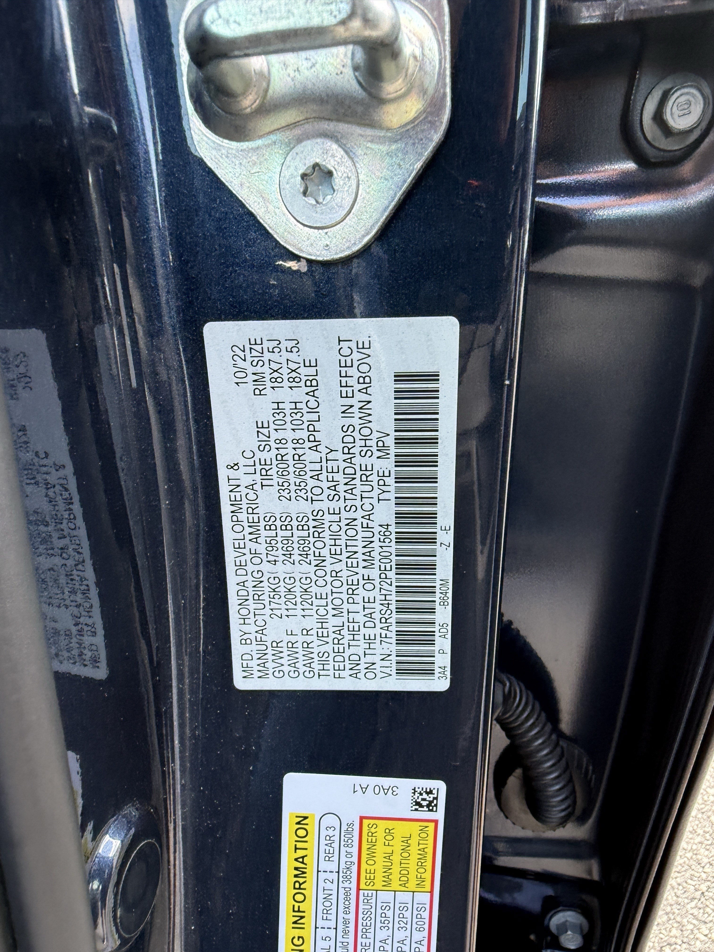 Certified 2023 Honda CR-V EX-L image 37