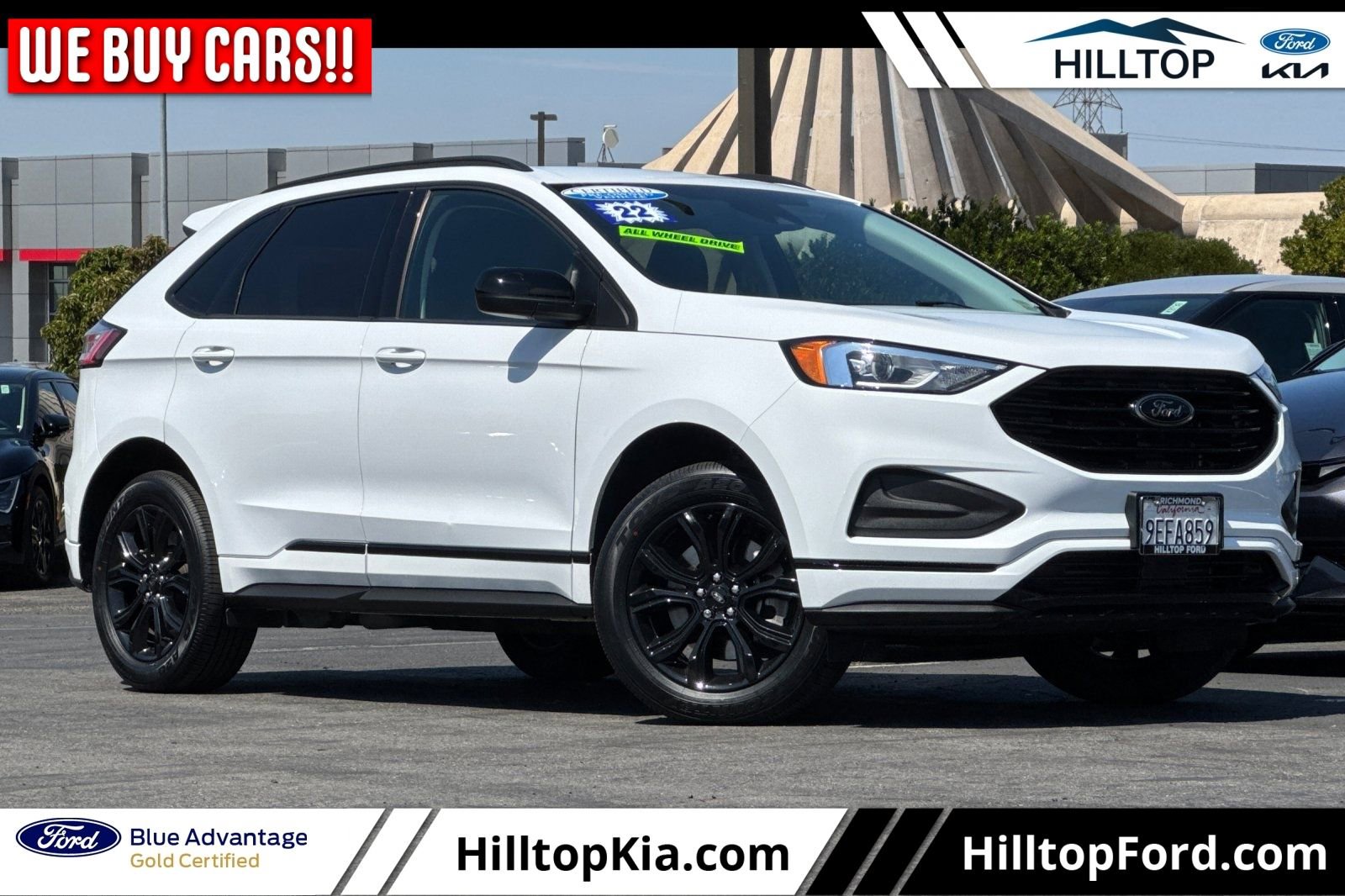 Certified 2022 Ford Edge SE w/ Black Appearance Package