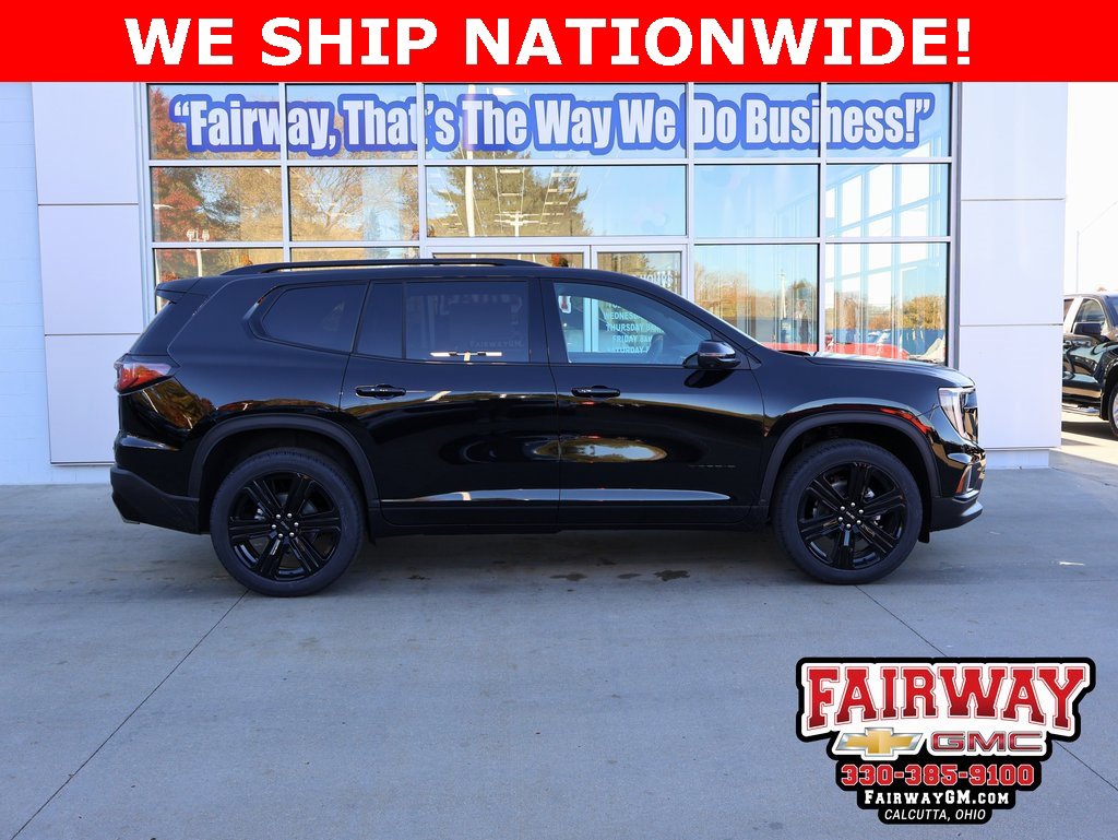 New 2026 GMC Acadia Elevation w/ Black Edition