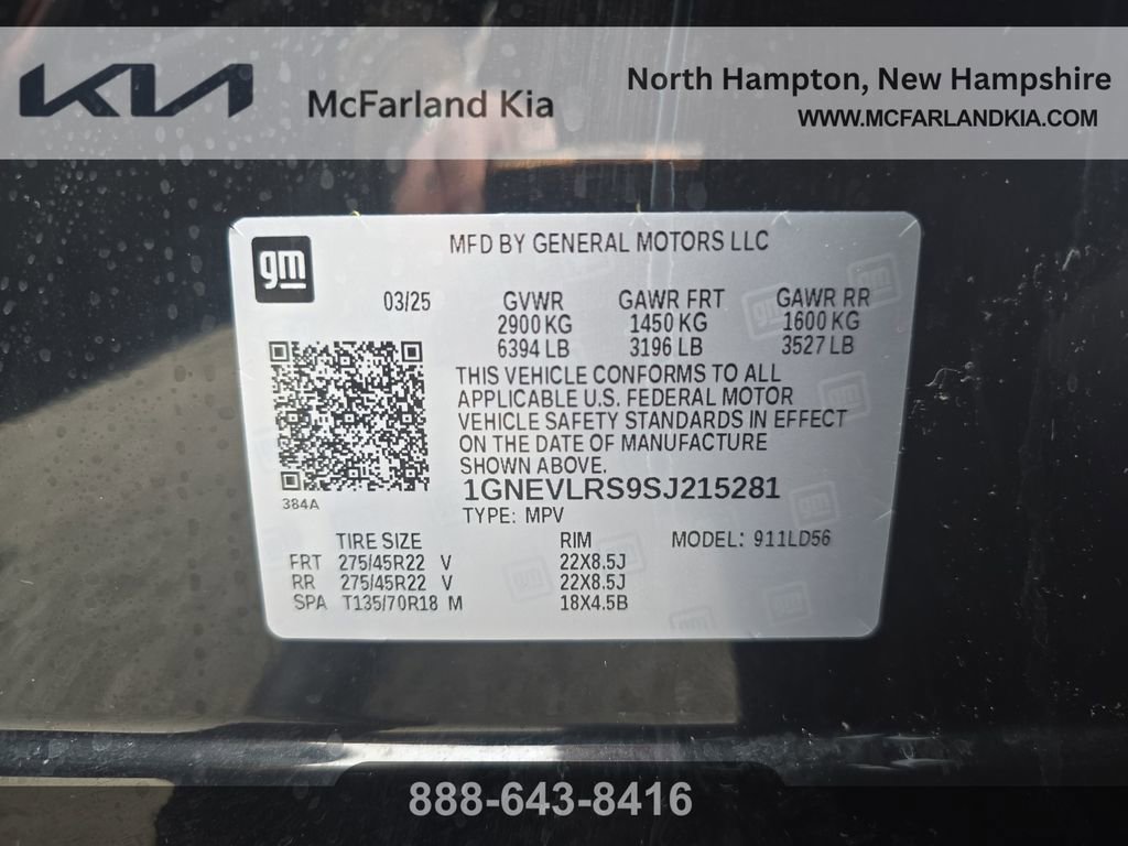 Used 2025 Chevrolet Traverse RS image 31