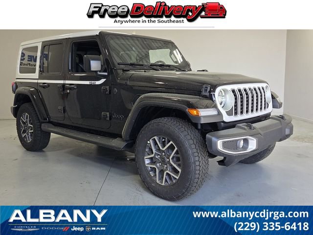 New 2026 Jeep Wrangler Sahara w/ Whitecap Package