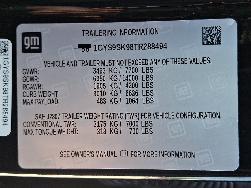 Certified 2026 Cadillac Escalade ESV V AWD/4WD image 31