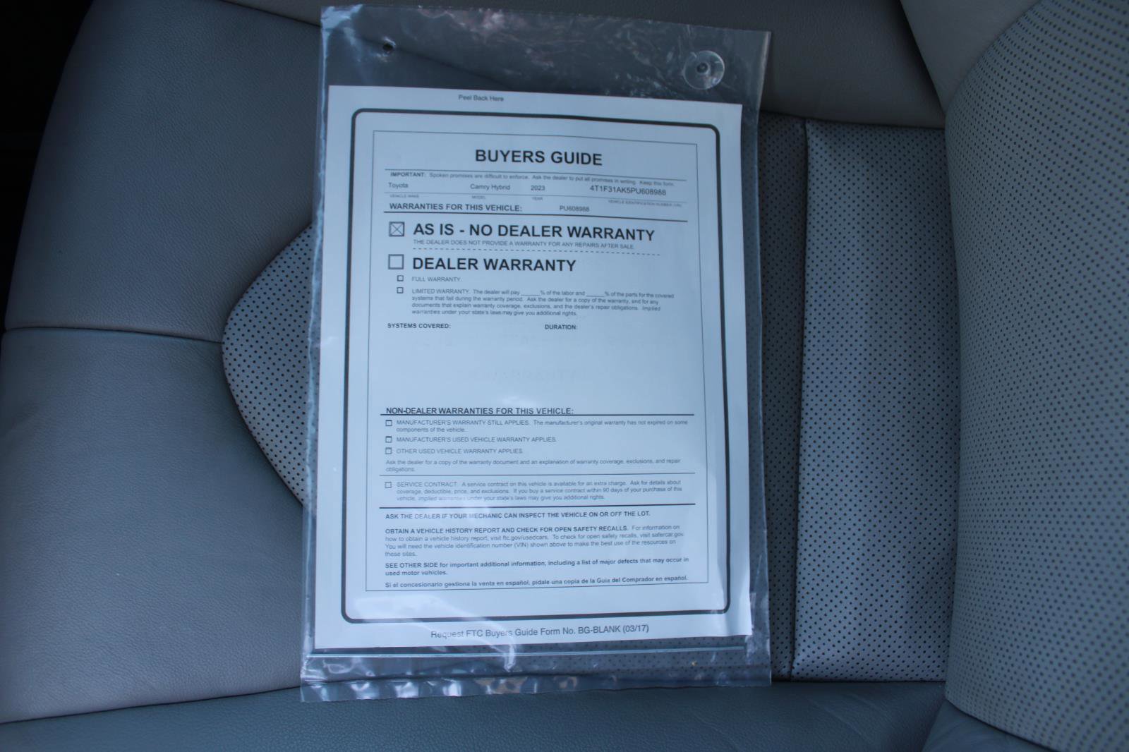 Used 2023 Toyota Camry XLE image 45