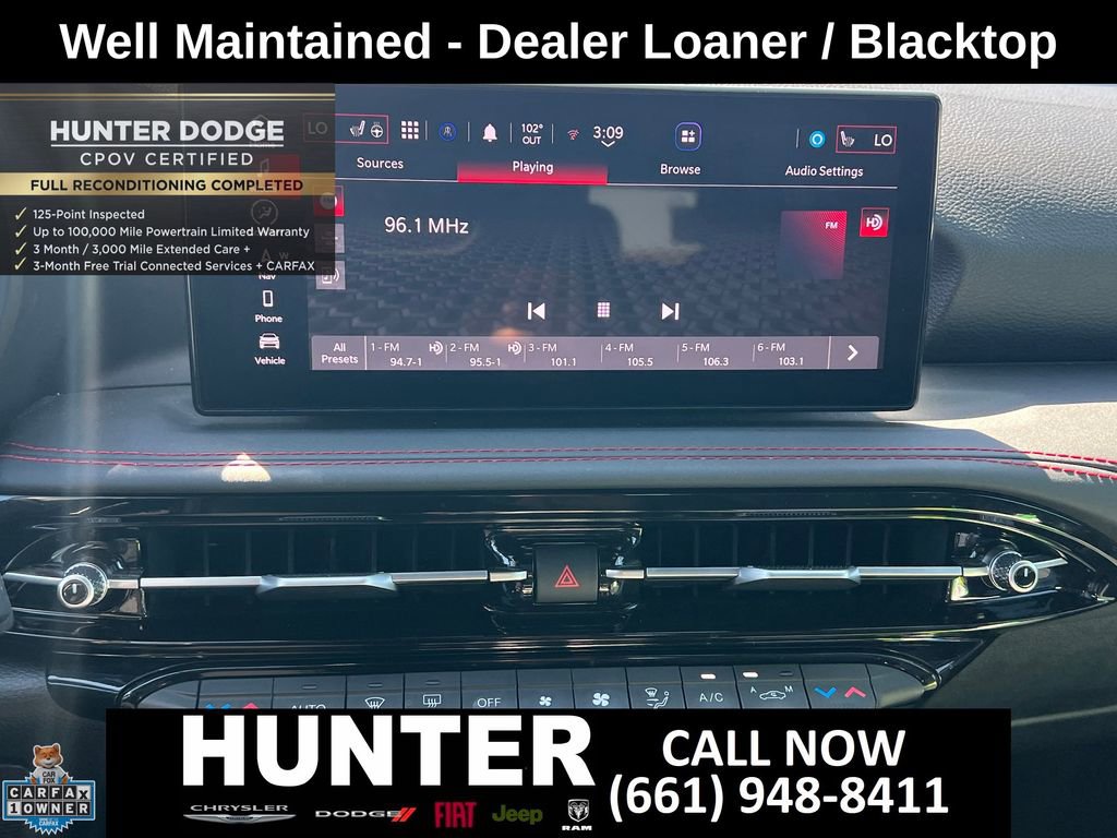 Certified 2024 Dodge Hornet R/T Plus w/ Tech Pack Plus w/o Parking AWD/4WD image 32