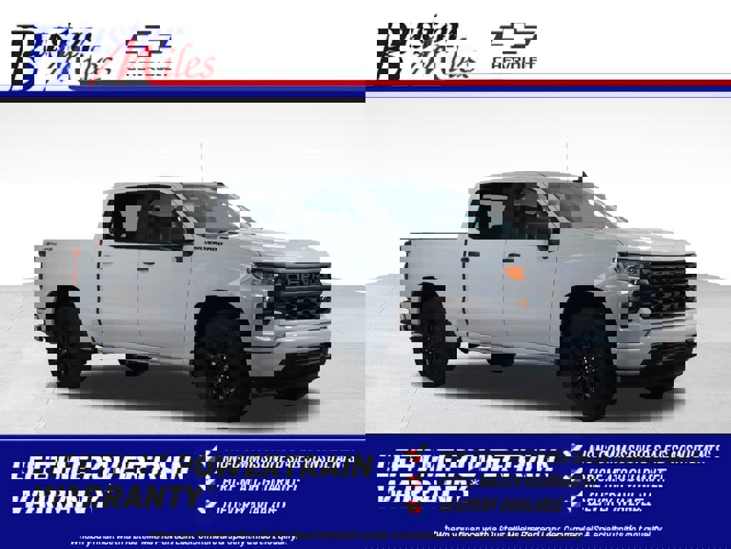 New 2026 Chevrolet Silverado 1500 Custom w/ LPO, Dark Essentials Package