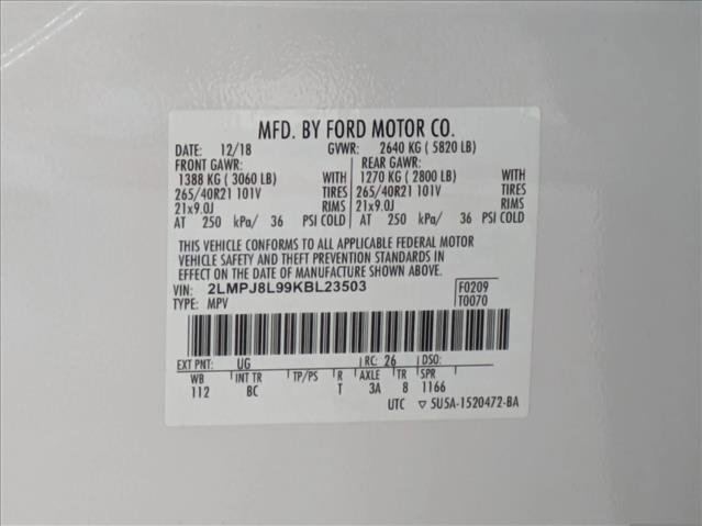 Used 2019 Lincoln Nautilus Reserve w/ Ultimate Package image 30