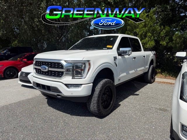 Used 2021 Ford F150 Platinum w/ Equipment Group 701A High AWD/4WD image 1