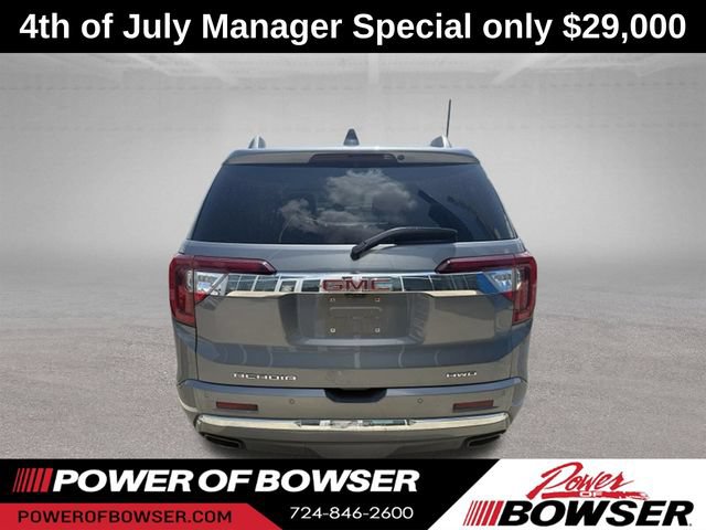 Certified 2021 GMC Acadia Denali w/ Denali Ultimate Package AWD/4WD image 6