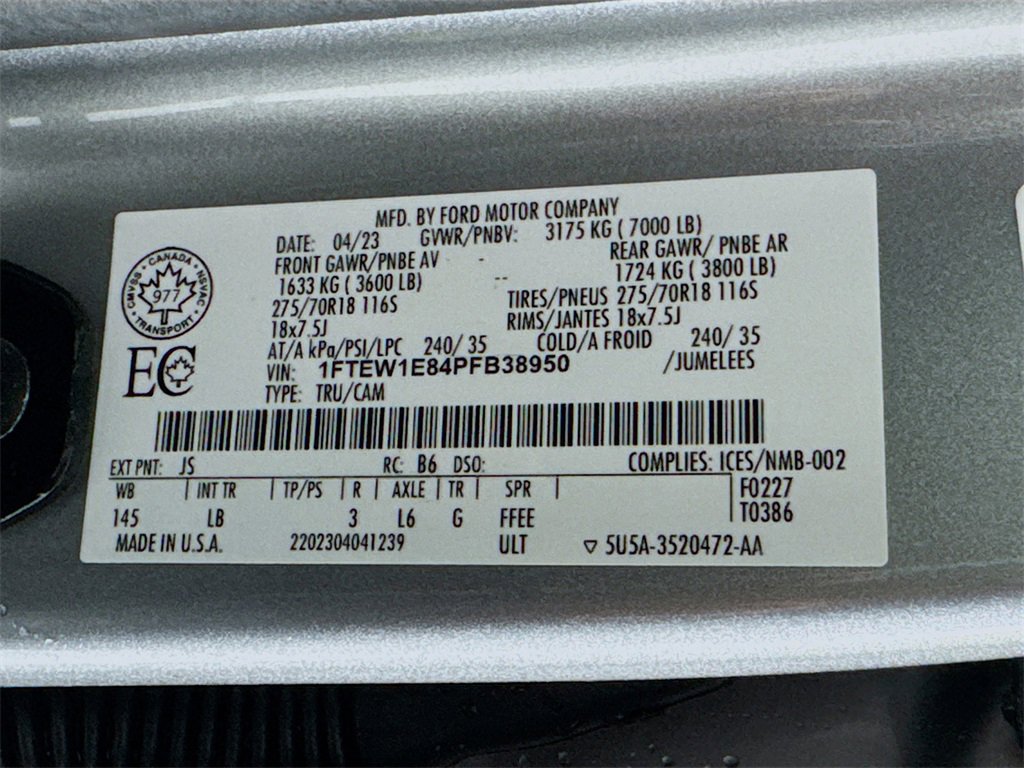 Used 2023 Ford F150 Tremor image 51