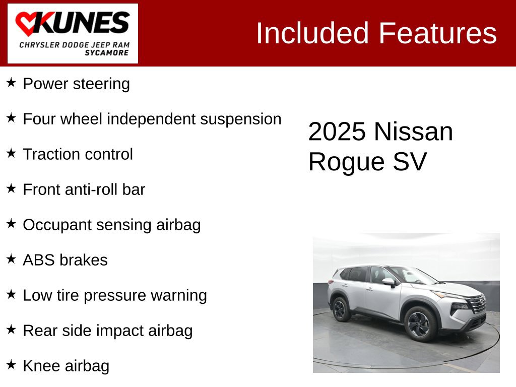 Used 2025 Nissan Rogue SV AWD/4WD image 4